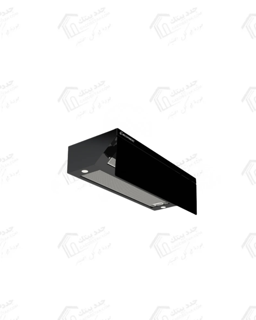 ايكوماتيك شفاط ديكوري كريستال أسود قوة 500 م3/ساعة H9205GLB