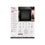 Purity Built-in Electric Oven 60 cm 88 Liters Digital Black KPT6020EETDB FALL T88L - Image 3