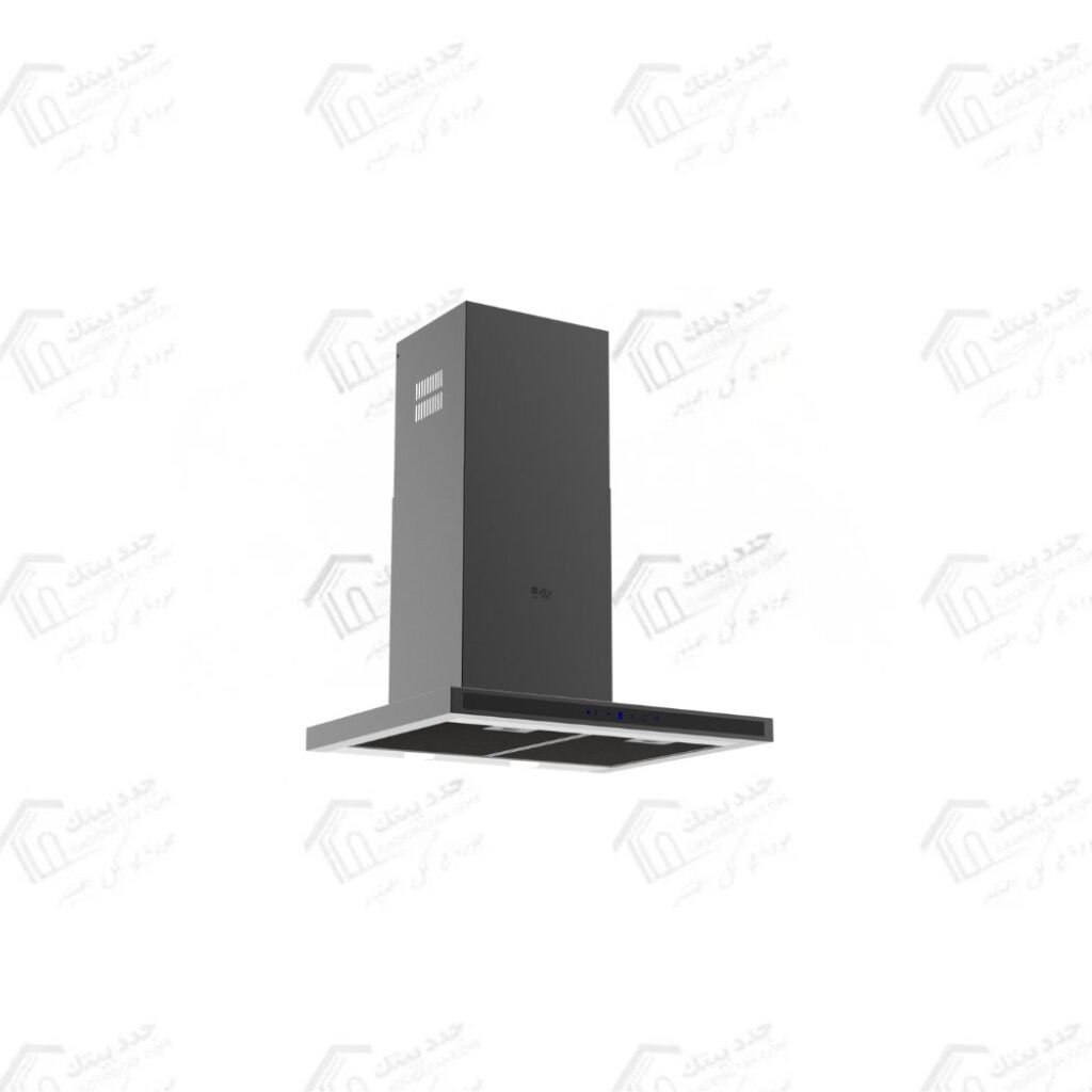 بيورتي شفاط 60 سم حرف T قوة الشفط 1000 م3/س بتصميم فاخر من الاستانلس ستيل TSD DARK INOX PRO PLUS 60 cm