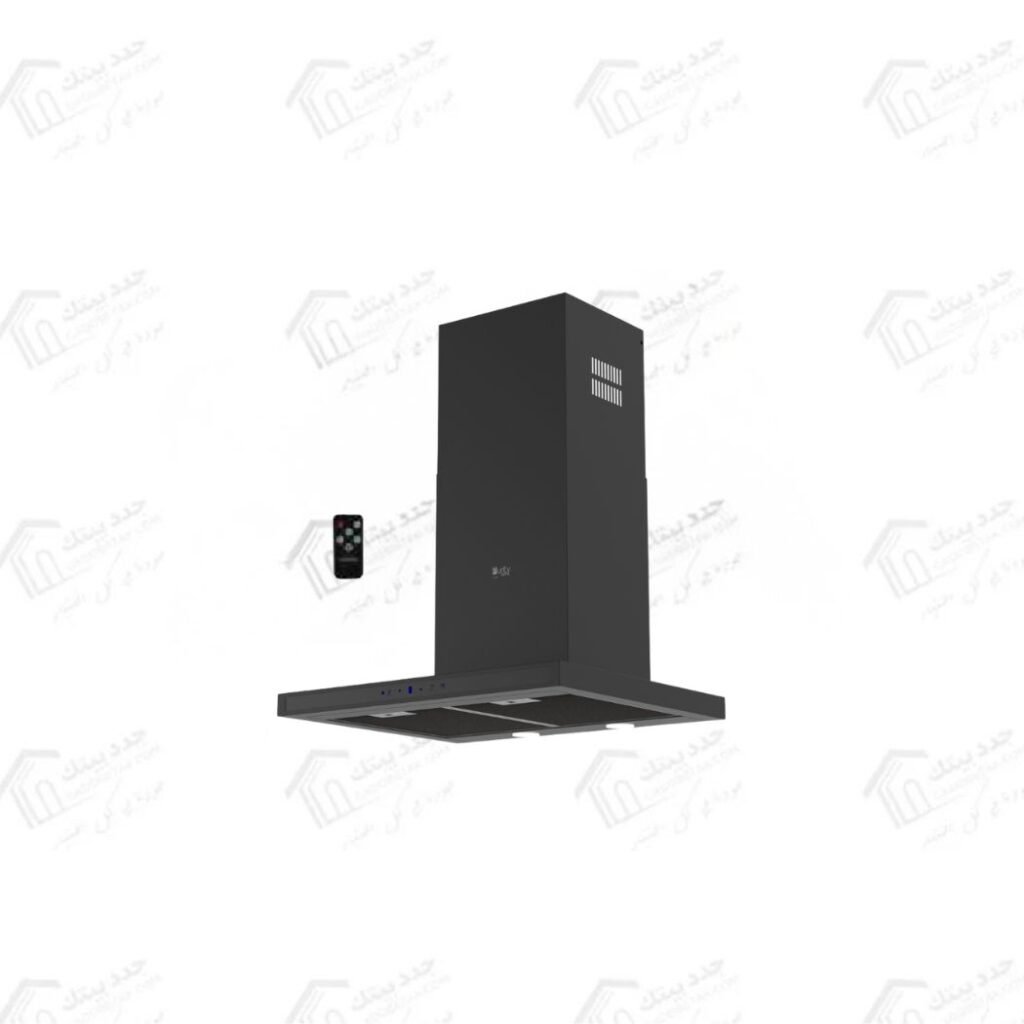 بيورتي شفاط 60 سم حرف T قوة الشفط 1000 م3/س بتصميم فاخر باللون الأسود TBL PRO PLUS BL 60 cm