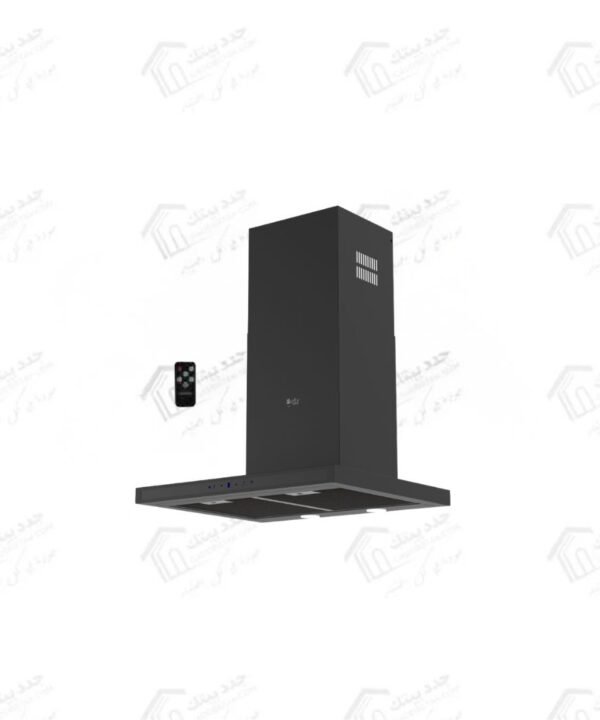 بيورتي شفاط 60 سم حرف T قوة الشفط 1000 م3/س بتصميم فاخر باللون الأسود TBL PRO PLUS BL 60 cm