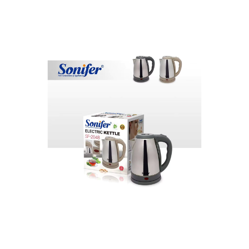 كاتيل كهرباء سونفير 1.8 لتر 1500 وات استانلس SF-2048