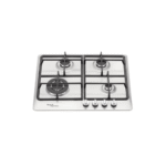مسطح غاز بلت ان ناردي، 4 شعلة، فضي - VG43 EAVX