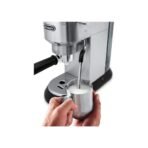 DeLonghi Dedica Arte Espresso Machine, 1.1 Liter, 1350 Watt, silver- EC885M - Image 3