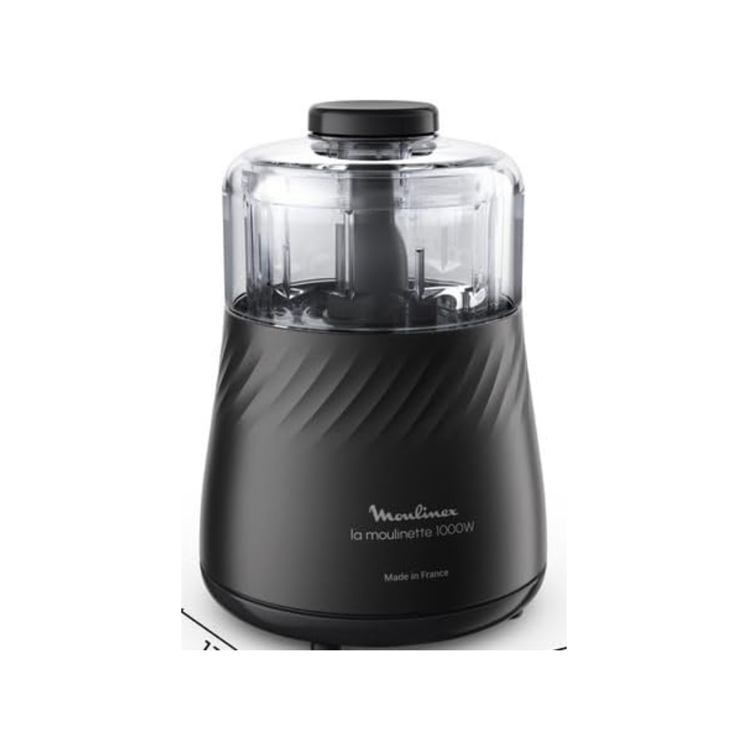 كبة 4 في 1 مولينكس La Moulinette، سعة 500 مل، 1000 وات، اسود - DP712825 كبة 4 في 1 مولينكس La Moulinette، سعة 500 مل، 1000 وات، اسود - DP712825