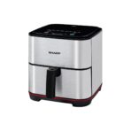 Sharp Air Fryer 7L 1600W 8 Cooking Programs Silver KF-AF70RT-S3 - Image 3