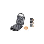 Sokany 3 in 1 Sandwich Maker 1400 Watt Black - SK-08064 - Image 5