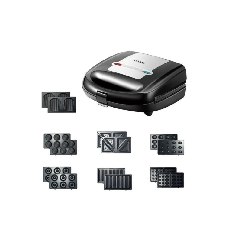صانع السندوتشات سوكاني 7×1 750 وات اسود SK-B907