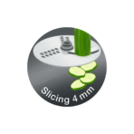 كيتشن ماشين براون، 800 وات، ابيض – FP 3132 W - الصورة 3