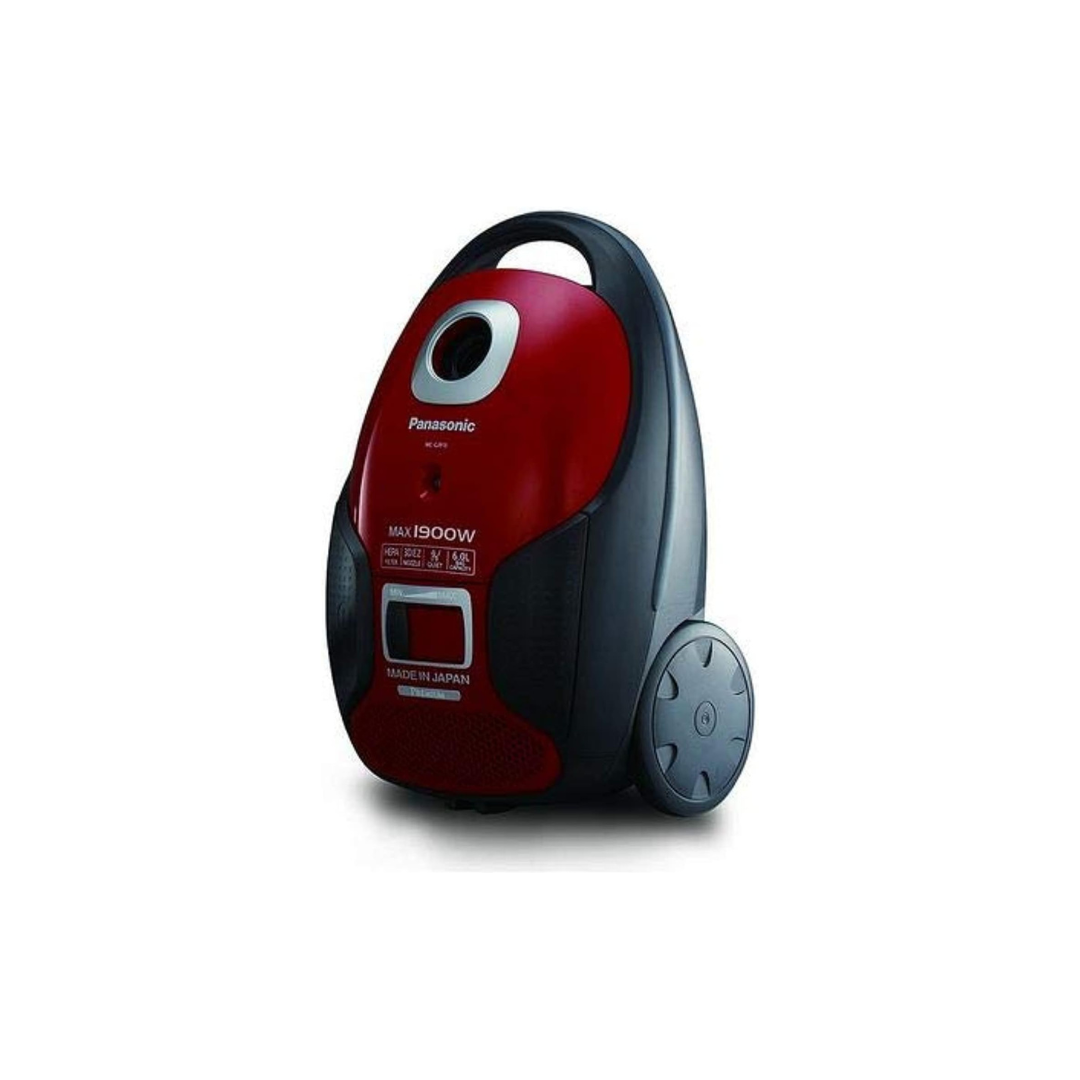 المقاس الكبير (63) مكنسة كهربائية باناسونيك 1900 وات أحمر MC-CJ911