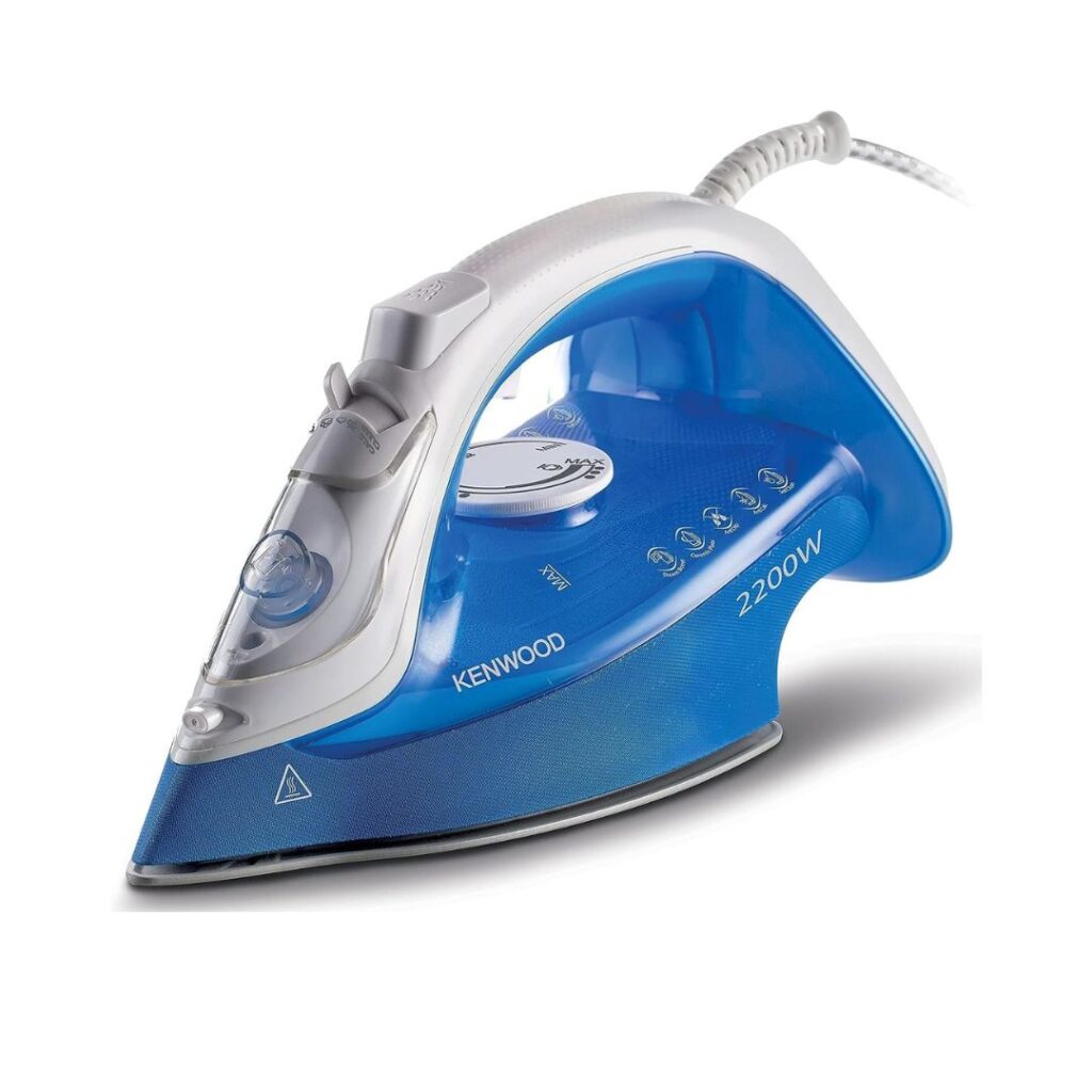 مكواة بخار كينوود 2200 وات ابيض وازرق - STP60WB