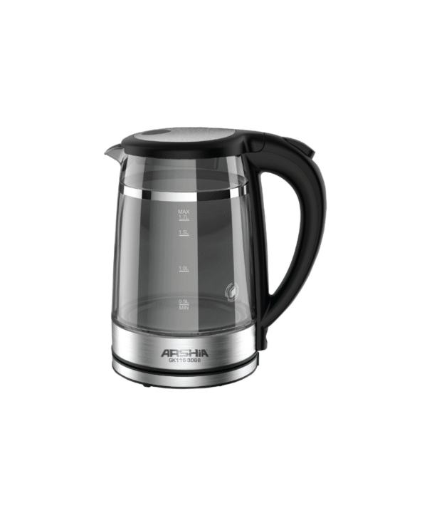 غلاية مياة كهربائية ارشيا 1.7 لتر 2000 وات اسود GK116-3068