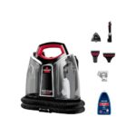 مكنسة تنظيف السجاد بيسيل بدون كيس، 330 وات، اسود واحمر - 4720E