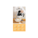 ⁦مضرب بيض سوكاني 800 وات 5 سرعات اسود SK-6621⁩ - الصورة ⁦4⁩