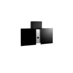 بيورتي شفاط ديكورى 90 سم قوة الشفط 1000 م3/س PORTO PLUS BL