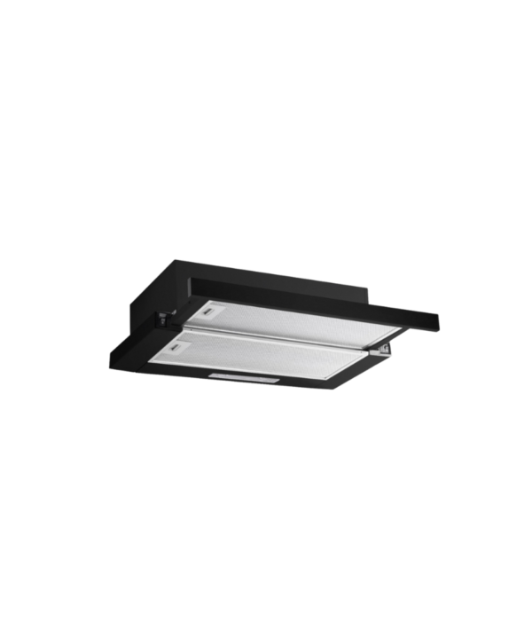 بيورتي شفاط تليسكوبي 90 سم قوة الشفط 1000 م3/س اسود HIDDEN PLUS BL 90