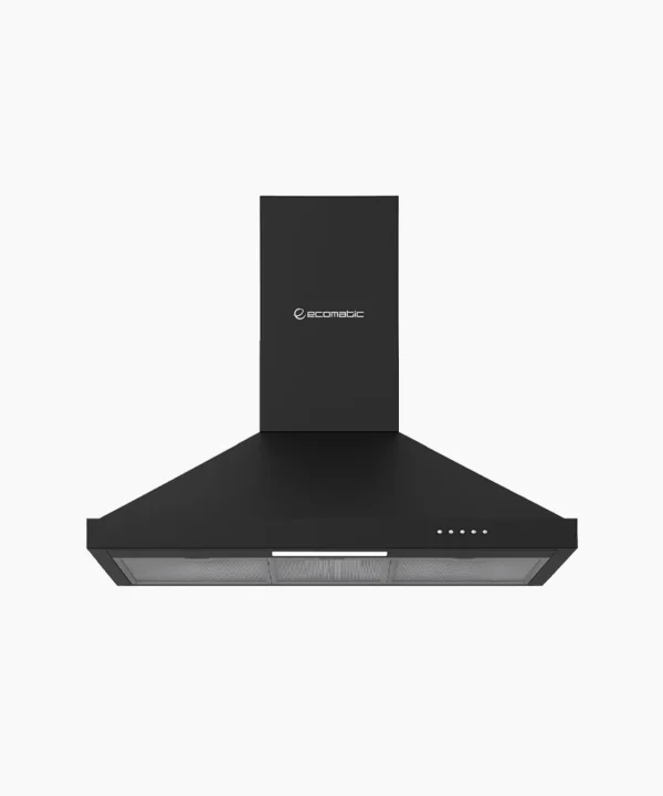 شفاط إيكوماتيك 90 سم هرمى أسود – H9308BKB