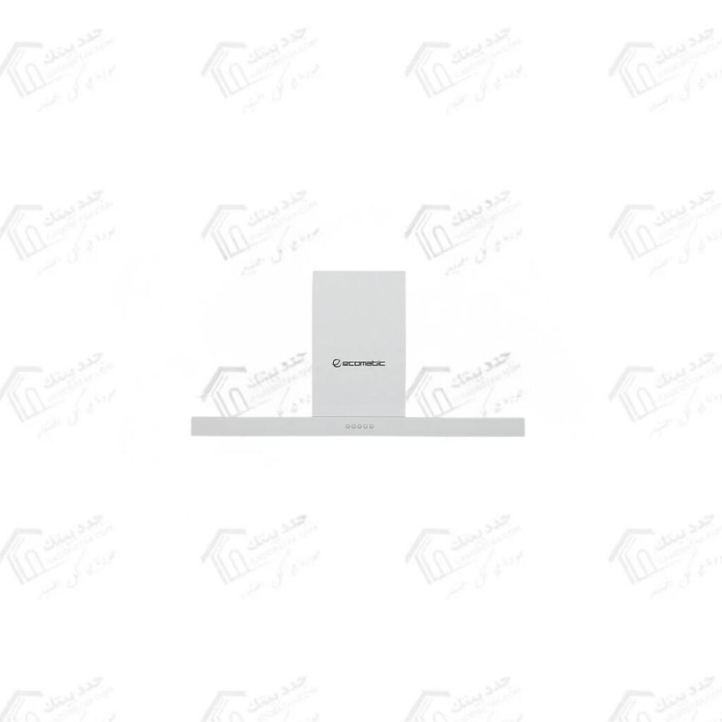 ايكوماتيك شفاط 90 سم حرف T قوة الشفط 750 م3/س بتصميم فاخر من الاستانلس ستيل H9307TB