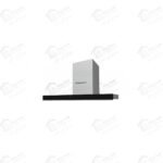 ايكوماتيك شفاط ديكوري 90 سم حرف T قوة الشفط 850 م³/س بتصميم فاخر يجمع بين الاستانلس ستيل ولوحة تحكم زجاجية سوداء H9308TT
