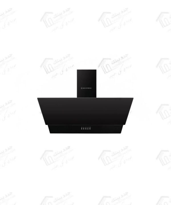ايكوماتيك شفاط ديكوري 90 سم قوة الشفط 750 م³/س 3 بتصميم فاخر من الكريستال الأسود H9307MRB