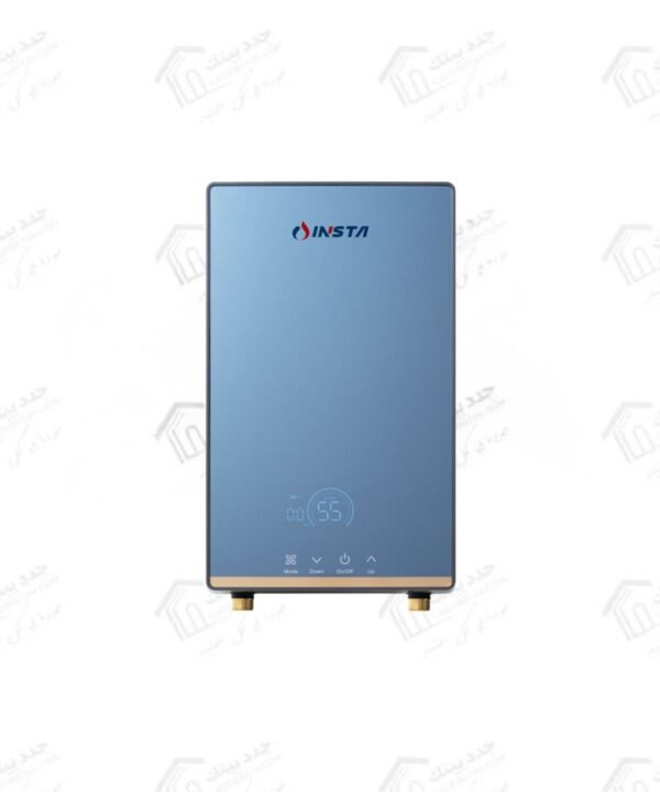 انستا سخان مياه فوري كهربائي سمارت 9 كيلو بتصميم أنيق باللون الأزرق IH-9(Ice Blue)SMART