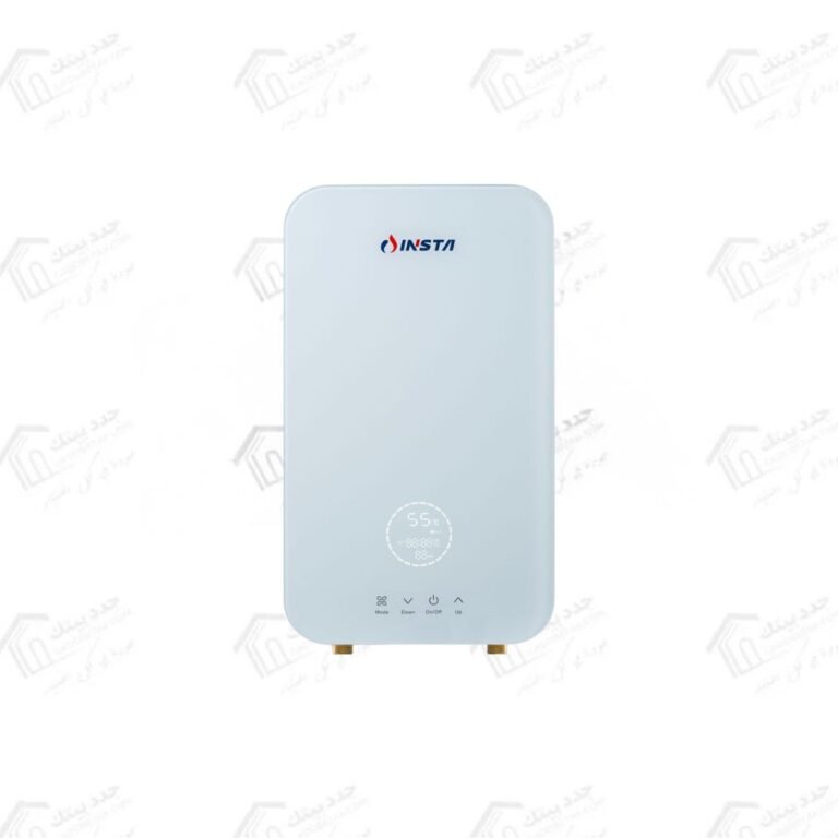 انستا سخان مياه فوري كهربائي سمارت 12 كيلو بتصميم أنيق باللون الأبيض IH-12(White)SMART