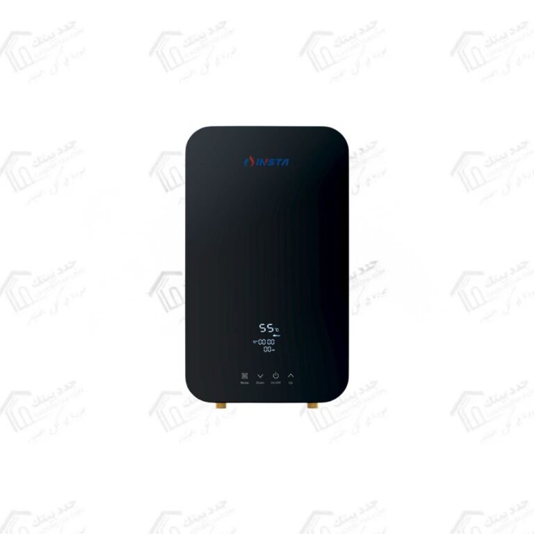 انستا سخان مياه فوري كهربائي سمارت 12 كيلو بتصميم أنيق باللون الأسود IH-12(BLACK)SMART