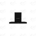 ايكوماتيك شفاط 60 سم شكل حرف T قوة 750 م³/س بتصميم أنيق من الاستانلس الأسود H6307TBKB