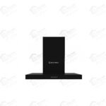 ايكوماتك شفاط 60 سم حرف T قوة الشفط 1000 م3/س بتصميم فاخر باللون الأس H610TBKB