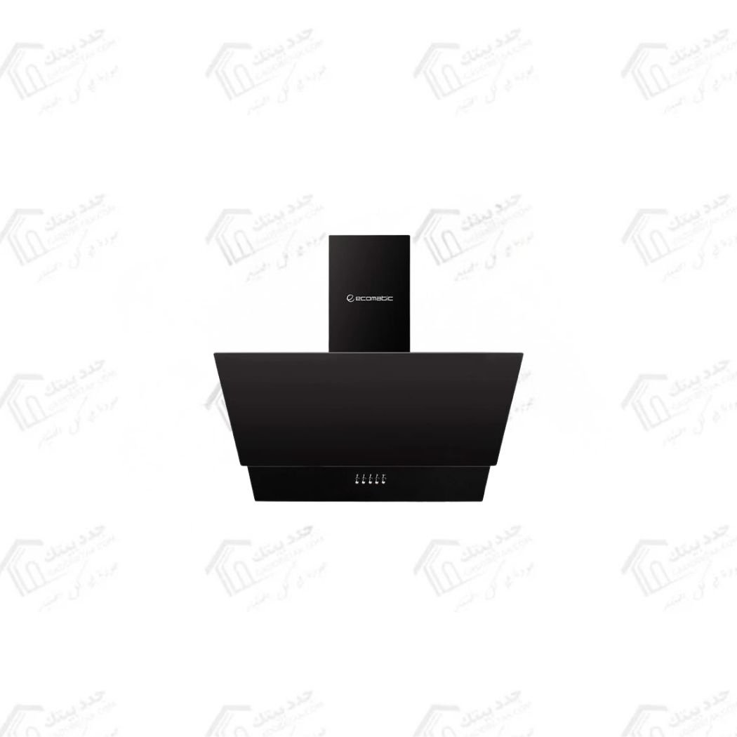 ايكوماتيك شفاط 60 سم قوة الشفط 750 م³/الساعة بتصميم فاخر من الكريستال الأسود H6307MRB - الصورة 1