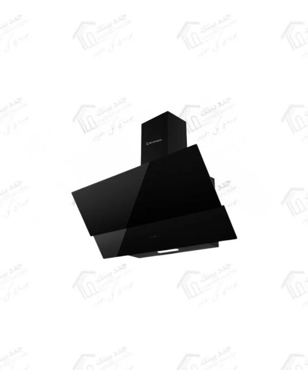 ايكوماتيك شفاط ديكورى 60 سم قوة الشفط 850 م³/الساعة بتصميم فاخر من الكريستال الأسود H6308MRT