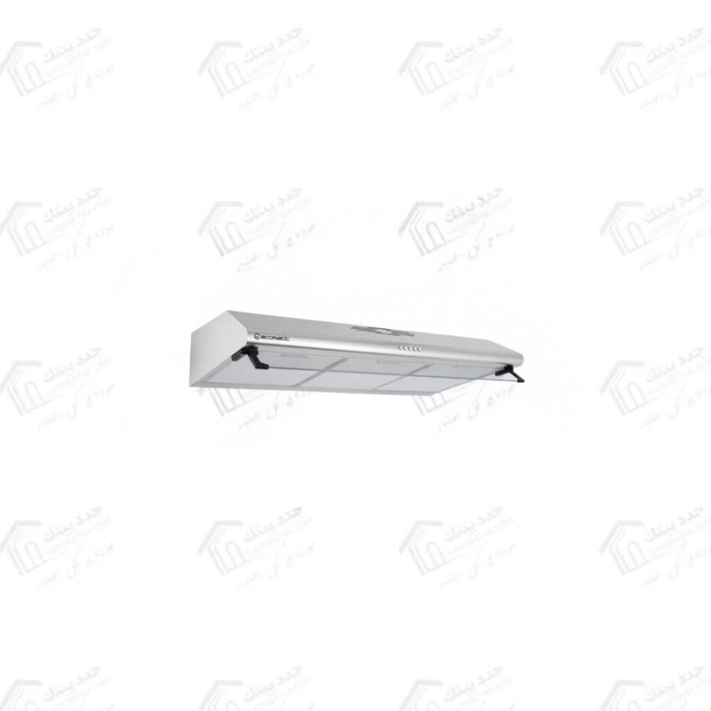ايكوماتك شفاط مسطح 90 سم قوة الشفط 650 م3/س بتصميم أنيق من الاستانلس ستيل H96NCF