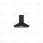 ايكوماتيك شفاط هرمي 90 سم قوة الشفط 750 م3/س بتصميم أنيق من الاستانلس ستيل الاسود H9307BKB