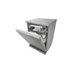 ⁦غساله اطباق ال جي 14 فرد 3 رف سلفر ديجيتال بالبخار فتح الباب تلقائي انفرتر كوري DFC435FP⁩ - الصورة ⁦3⁩