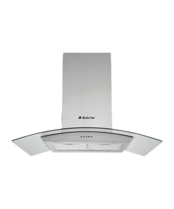 تربو لاين شفاط جزيرة 90 سم قوة الشفط 1000 م3/س Island Pro Max