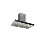 تربو لاين شفاط 90 سم حرف T قوة الشفط 1200 م3/س استانلس Stilo Glass 90