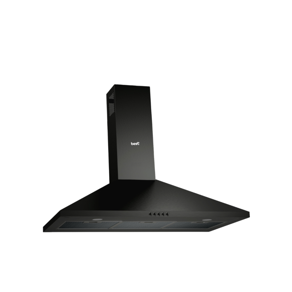 بيست اير شفاط هرمي 90 سم قوة الشفط 1000 م3/س اسود NETRO BK