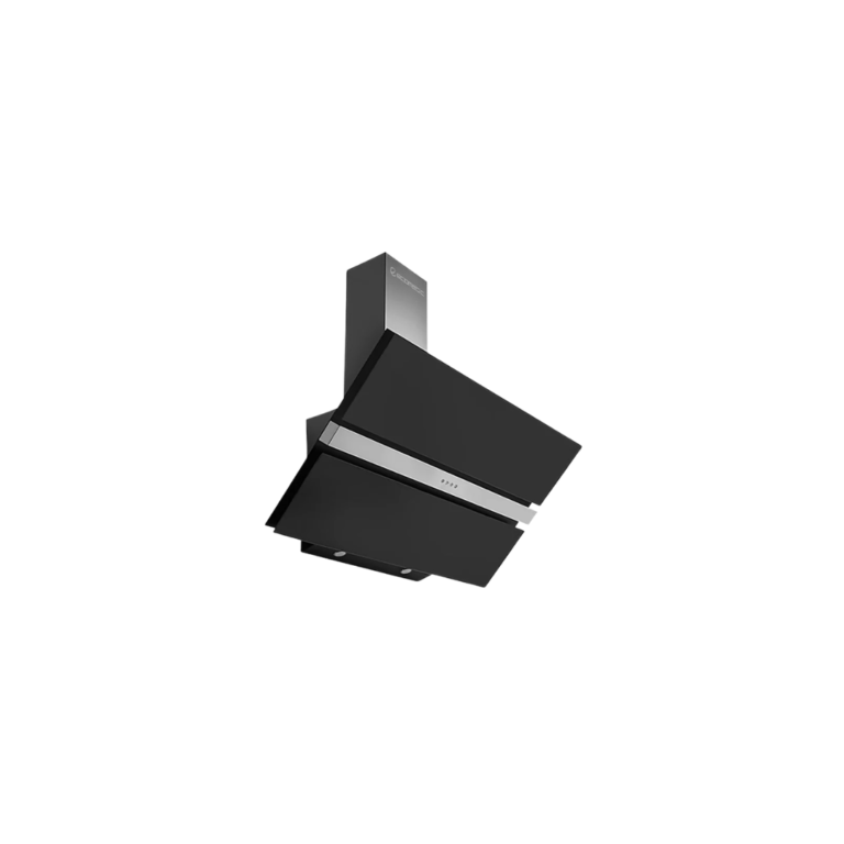 شفاط إيكوماتيك 60 سم مائل كريستال أسود – H66DALB