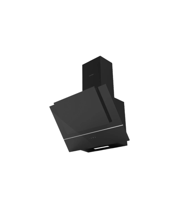 شفاط إيكوماتيك 60 سم مائل كريستال أسود – H6110ZTS