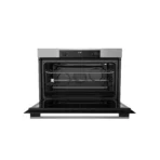 فرن إيكوماتك 90 سم غاز شواية وإستانلس ديجيتال تاتش بالمروحة - G9604TDX