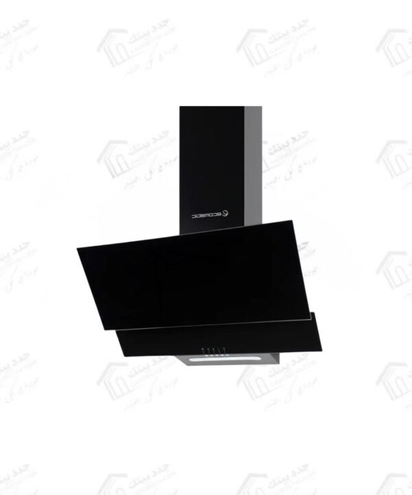 ايكوماتيك شفاط ديكوري 90 سم قوة الشفط 1000 م3/س بتصميم فاخر من الكريستال الأسود H910MRB