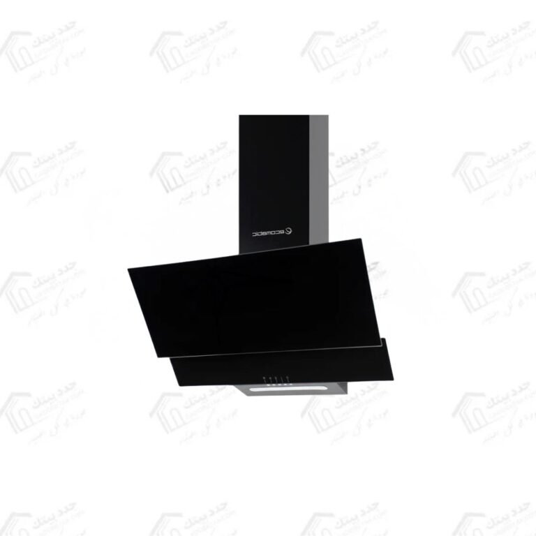 ايكوماتيك شفاط ديكوري 90 سم قوة الشفط 1000 م3/س بتصميم فاخر من الكريستال الأسود H910MRB