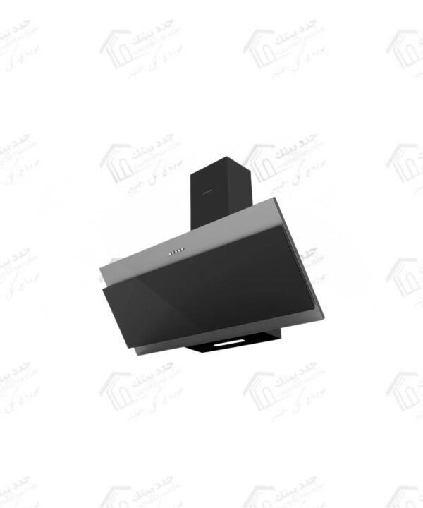 ايكوماتيك شفاط ديكوري 90 سم قوة الشفط 650 م3/س كريستال أسود H9106EBX