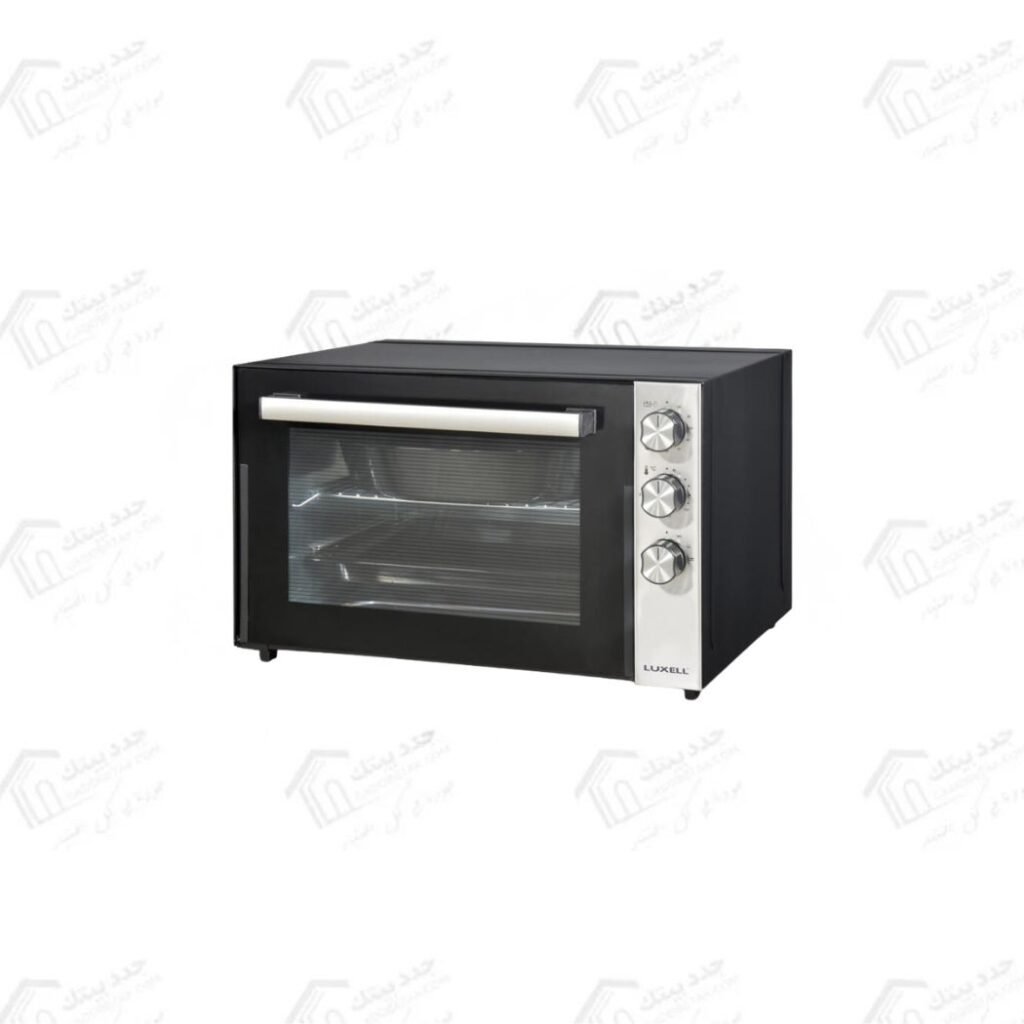 كومتيل فرن كهربائي 2500 وات (Mini Oven) بسعة 70 لتر بتصميم أنيق باللون الأسود LX-9320