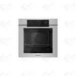 ايكوماتك فرن غاز بلت إن 83 لتر 60 سم مع شواية غاز و مروحة بتصميم فاخر بلون استانلس G6604PROXX