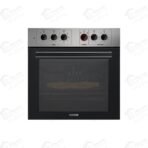 كومتيل فرن بلت ان كهرباء 60 سم 60 لتر بتصميم أنيق باللون الأسود الزجاجي B66-MFR93