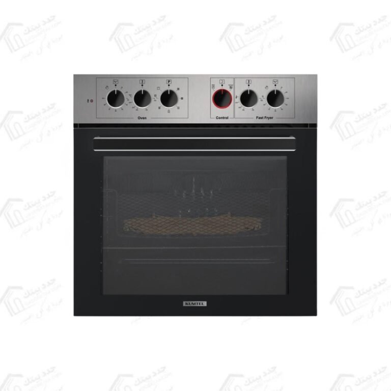 كومتيل فرن بلت ان كهرباء 60 سم 60 لتر بتصميم أنيق باللون الأسود الزجاجي B66-MFR93