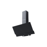 شفاط إيكوماتك 90 سم موديل ديكوري مائل كريستال أسود - H910MRT