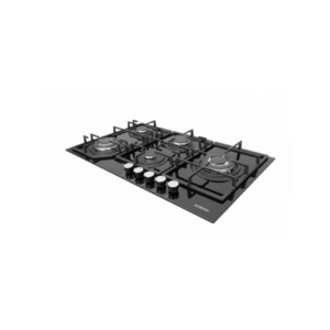 كومتيل مسطح غاز بلت ان 90 سم 5 شعلة اسود C9-50 BTF -HEX