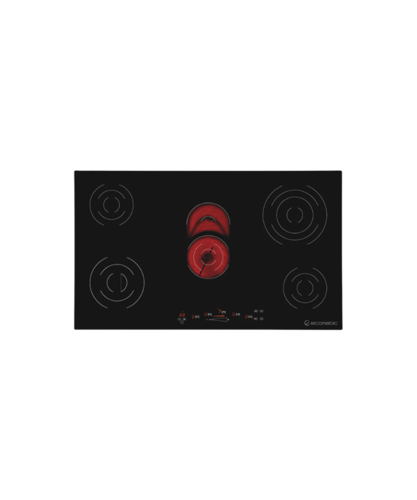 مسطح كهرباء فيترو سيراميك بلت إن 90 سم – ديجيتال باللمس – 5 عيون – V901T